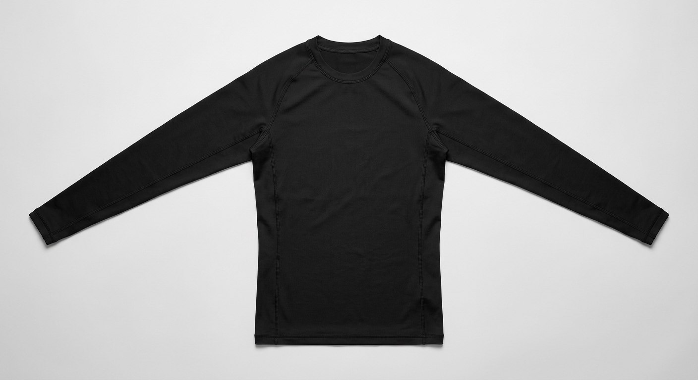 Rashguard Tatami long sleeve — Noir