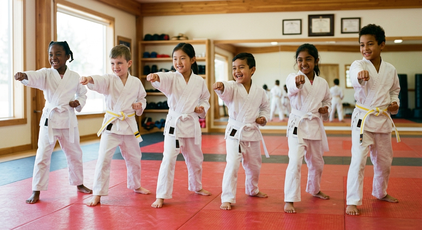 Enfants arts martiaux