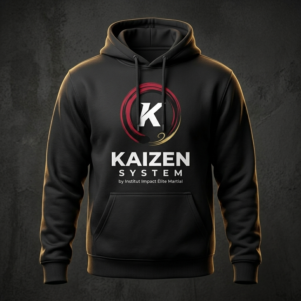 Hoodie Institut Impact — Logo Or