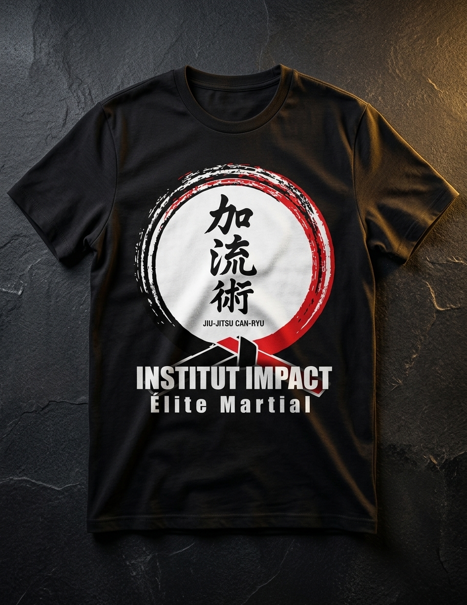 T-shirt Institut Impact — Can-Ryu (Emblème officiel)